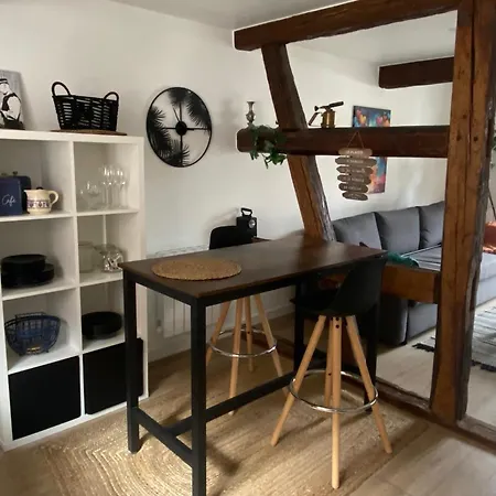דירה Duplex Douillet Renove - Terrasse - Wifi - Parking - Proche Piste Cyclable - *